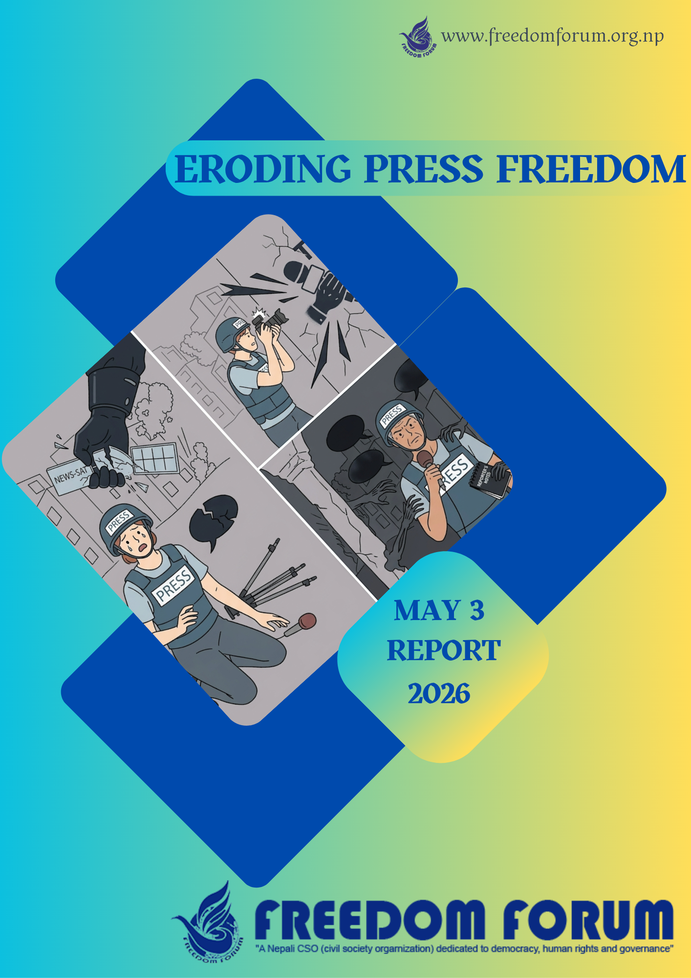 FF report highlights eroding press freedom in Nepal